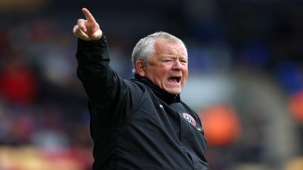 Chris Wilder - Sheff Utd manager